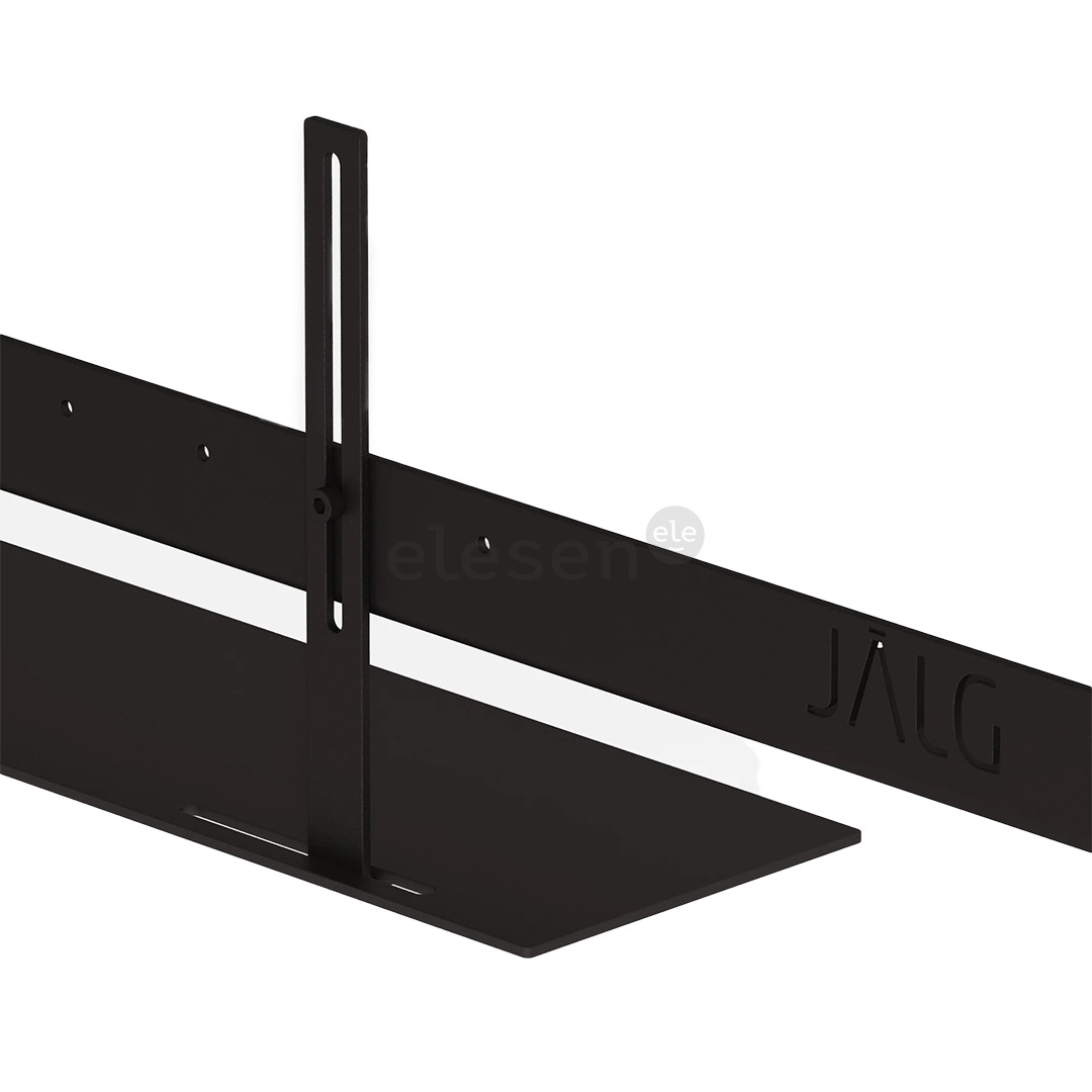 JALG Metal Shelving Plate, black - TV stand accessory