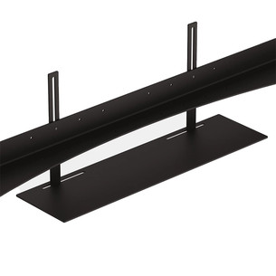 JALG Metal Shelving Plate, black - TV stand accessory