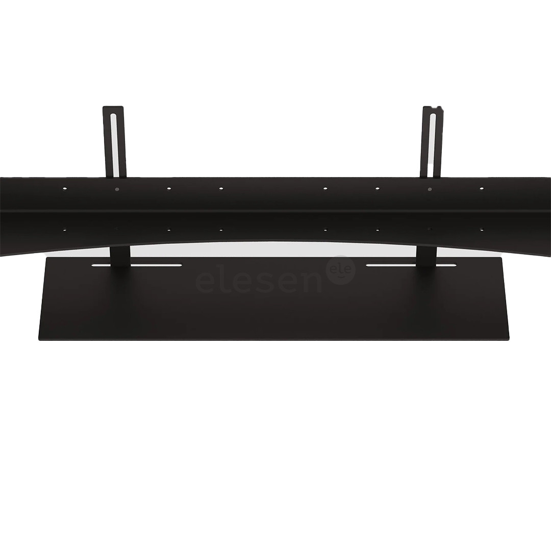 JALG Metal Shelving Plate, black - TV stand accessory