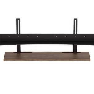 JALG Walnut Shelving Plate, dark brown - TV stand accessory