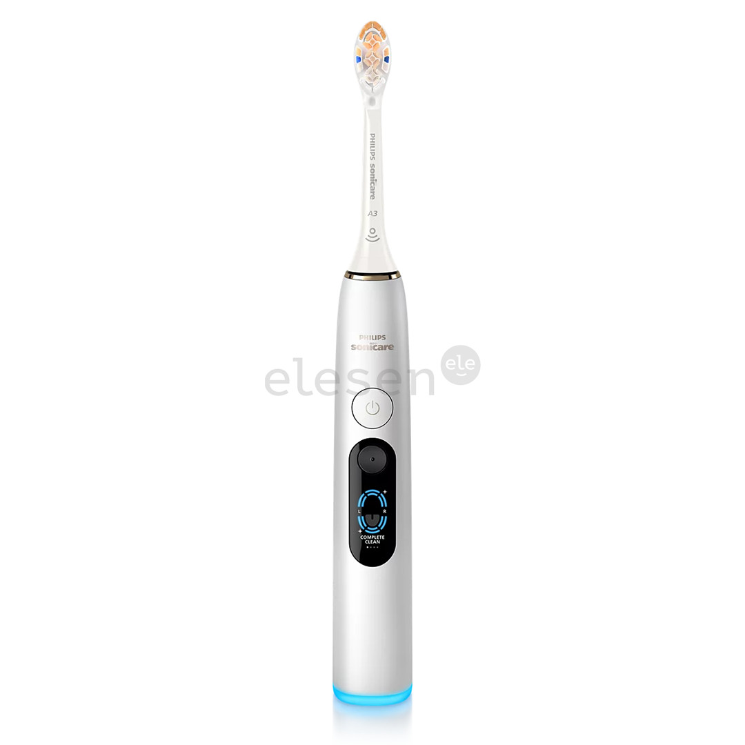 Philips Sonicare DiamondClean 9000, серебристый/белый - Электрическая зубная щетка