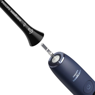 Philips Sonicare DiamondClean 8500, white/dark blue - Electric toothbrush set
