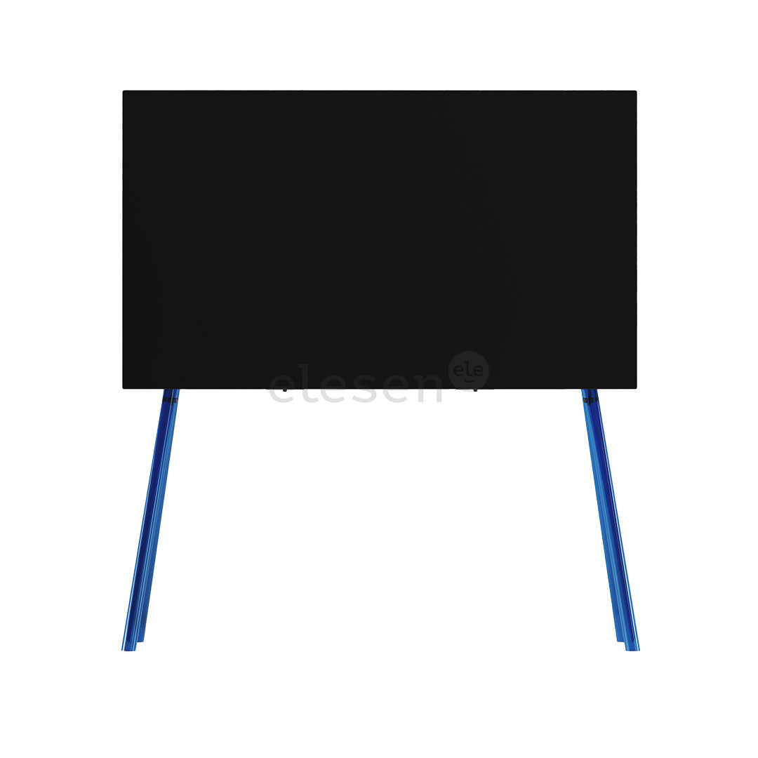 JALG Acrylic, 42''-55'', blue - TV stand