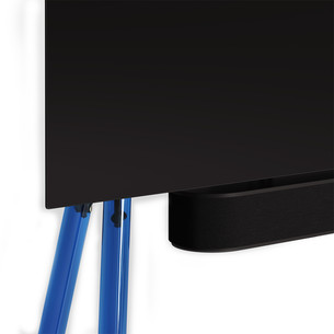 JALG Acrylic, 42''-55'', blue - TV stand