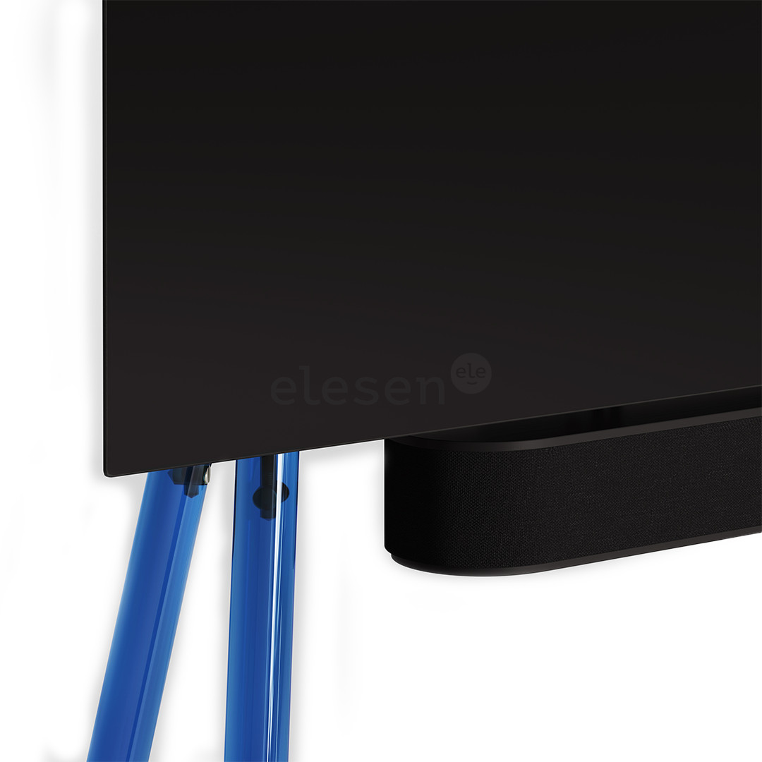 JALG Acrylic, 42''-55'', blue - TV stand