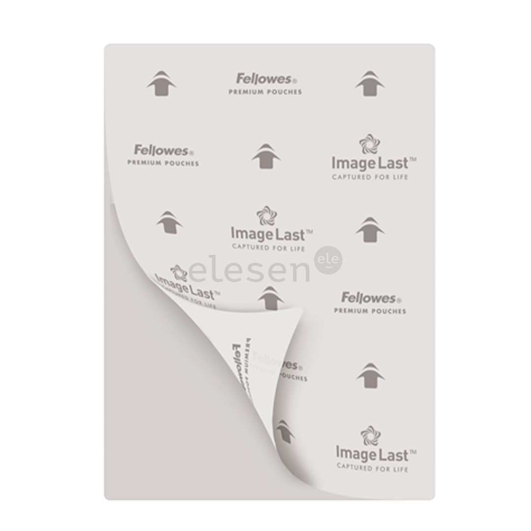Fellowes ImageLast A4 80 Micron Laminating Pouch, 100 pc - Laminating pouches