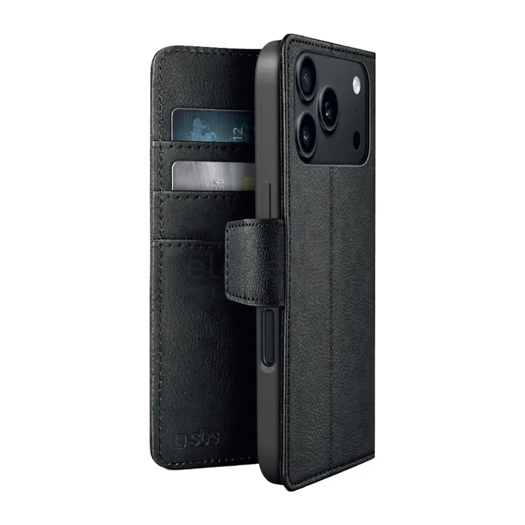 SBS Wallet Classic Mag, MagSafe, iPhone 18 Pro Max, черный - Чехол для смартфона