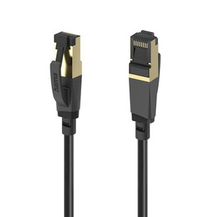 Hama Ethernet Kaabel, Cat 8, 5 м, черный - Сетевой кабель 00202003