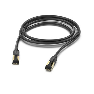 Hama Ethernet Kaabel, Cat 8, 5 м, черный - Сетевой кабель