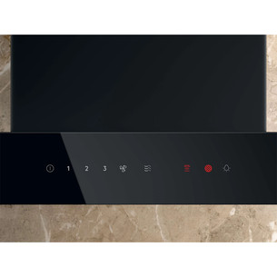 Electrolux 700 Series, 730 m³/h, width 60 cm, black - Cooker hood