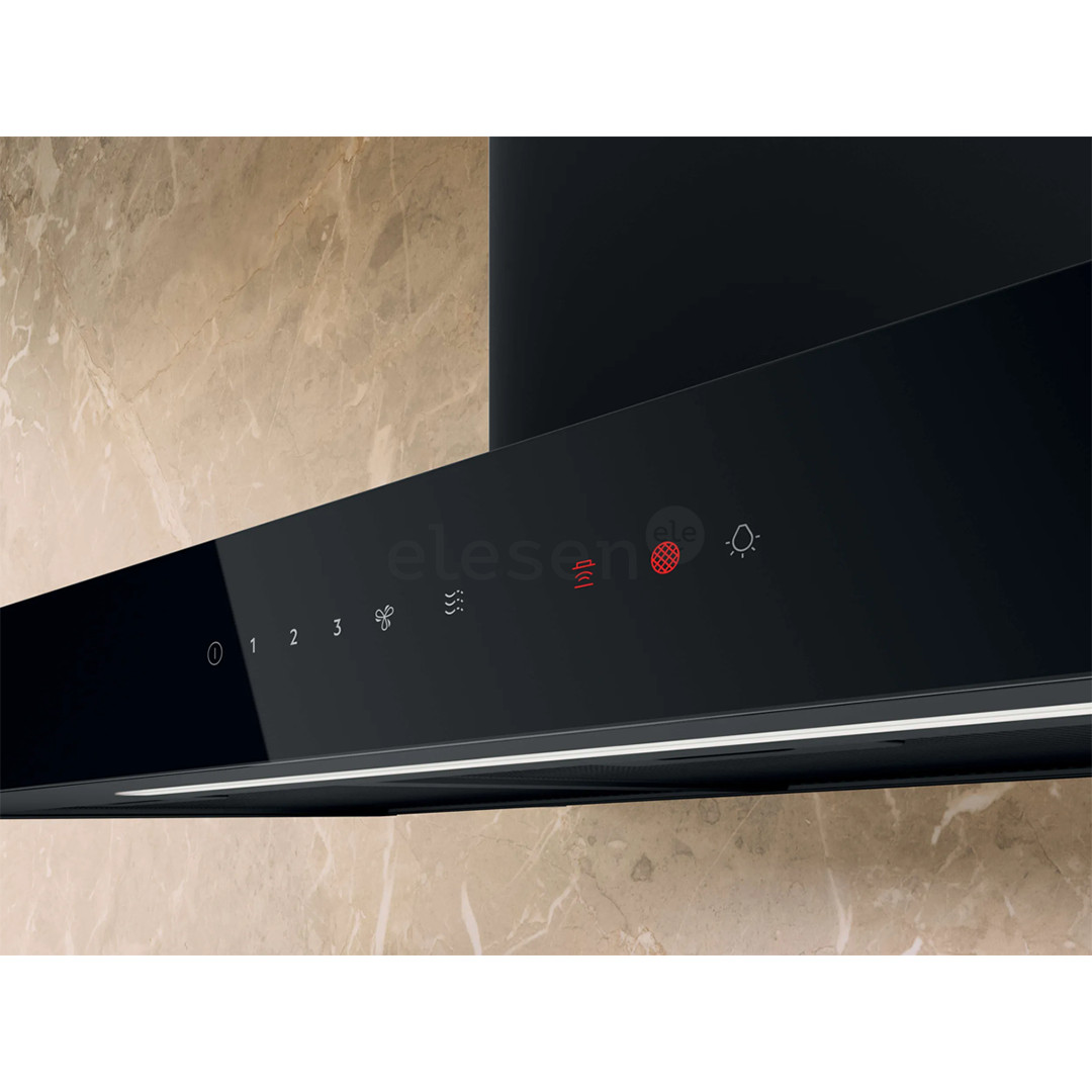 Electrolux 700 Series, 730 m³/h, width 60 cm, black - Cooker hood