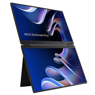 Asus Zenscreen Duo MB14FCD, 14'', USB-C, juodas - Nešiojamasis monitorius MB14FCD