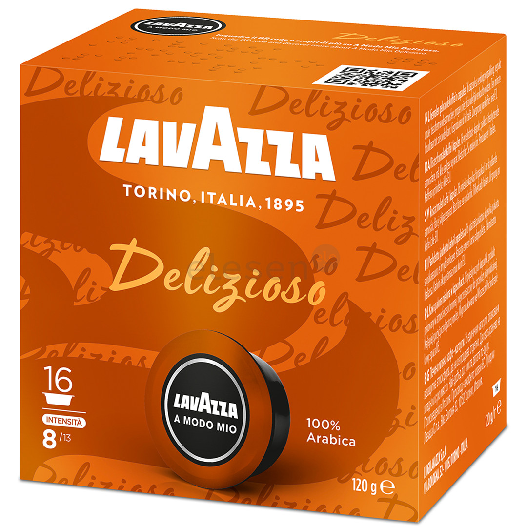 Kavos kapsulės Lavazza A Modo Mio Delizioso, 16 vnt. Prekė - 8000070086012