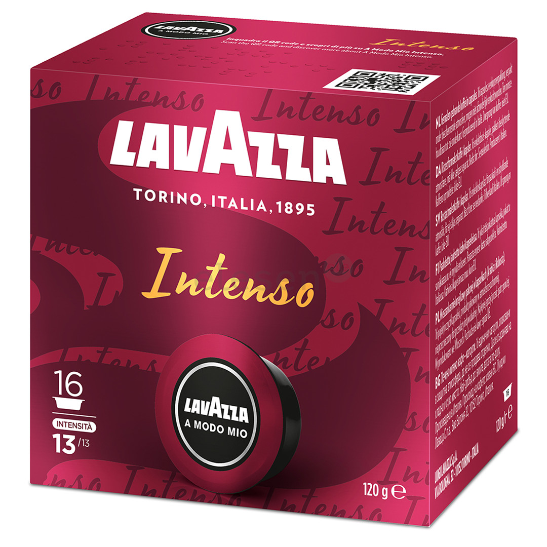 Kavos kapsulės Lavazza A Modo Mio Intenso, 16 vnt. Prekė - 8000070086029