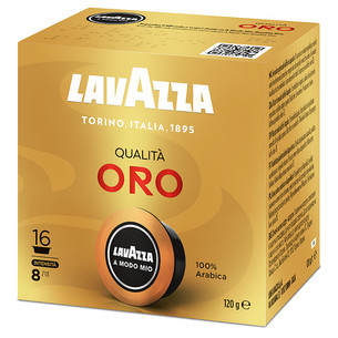 Lavazza A Modo Mio Qualità Oro, 16 порций - Кофейные капсулы Товар - 8000070063310 8000070063310