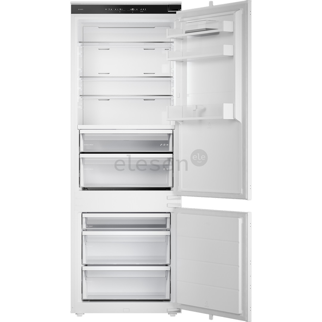 Asko, NoFrost, 242 L, aukštis 178 cm - Įmontuojamas šaldytuvas