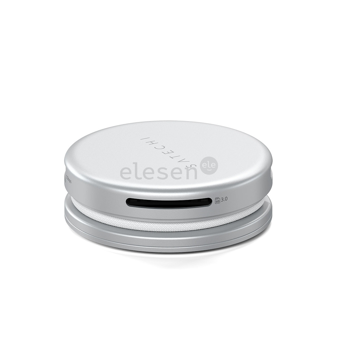 Satechi OntheGo 5-in-1 Multiport Adapter, sidabro spalvos - Adapteris