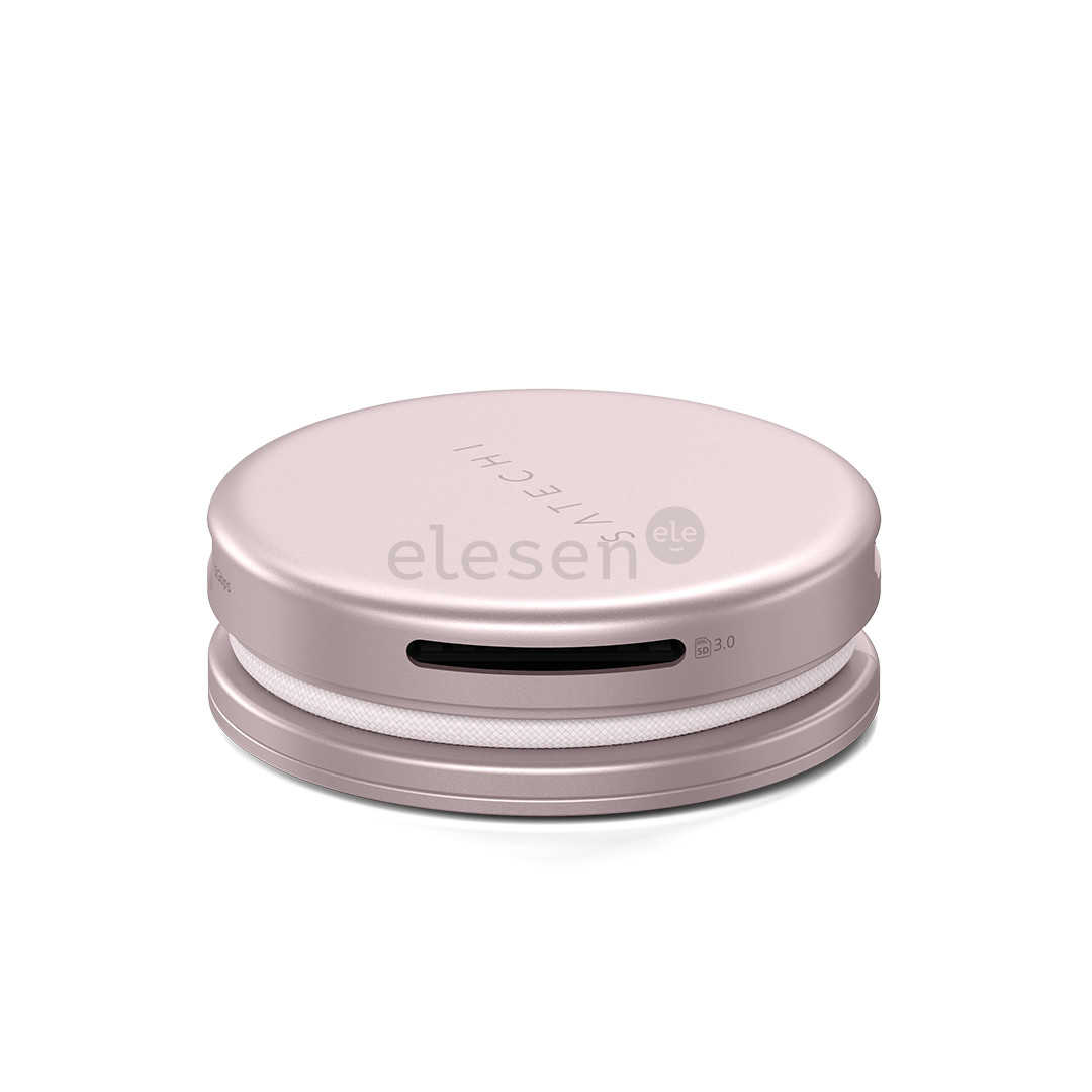 Satechi OntheGo 5-in-1 Multiport Adapter, rožinis - Adapteris