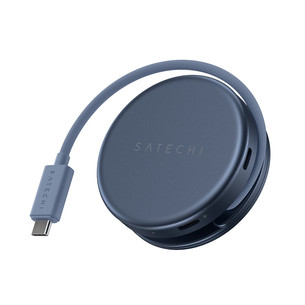 Satechi OntheGo 5-in-1 Multiport Adapter, tamsiai mėlynas - Adapteris ST-POTG5B