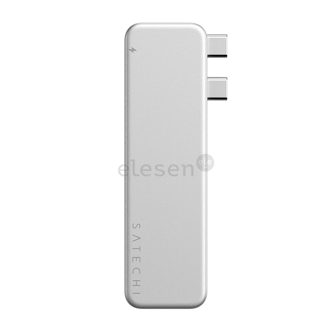 Satechi USB-C Snap Hub, MacBook Neo, sidabro spalvos - Adapteris
