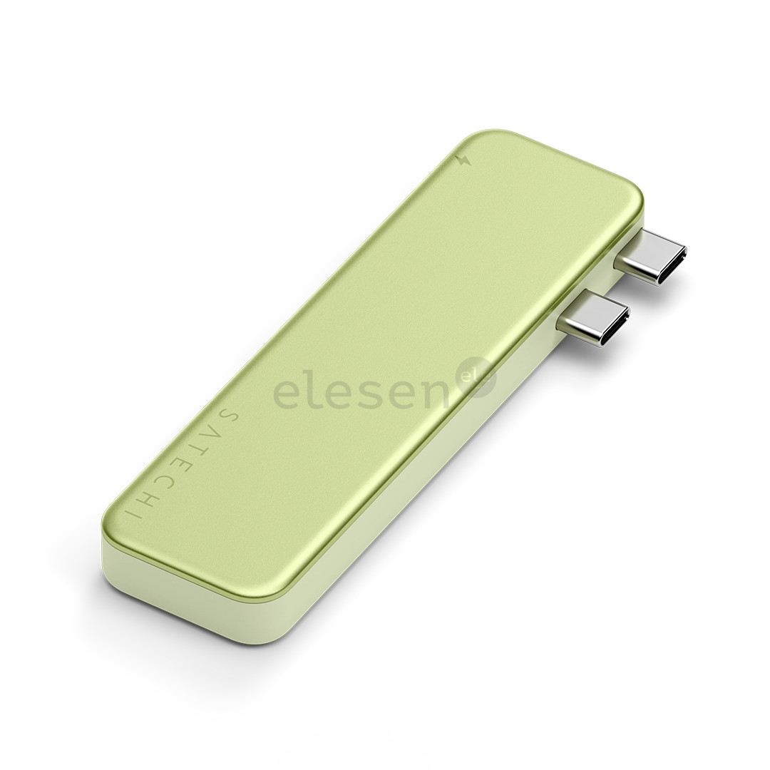 Satechi USB-C Snap Hub, MacBook Neo, geltonas - Adapteris