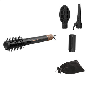 Rowenta Air Shape, 1300 W, juodos - Plaukų formavimo šukos