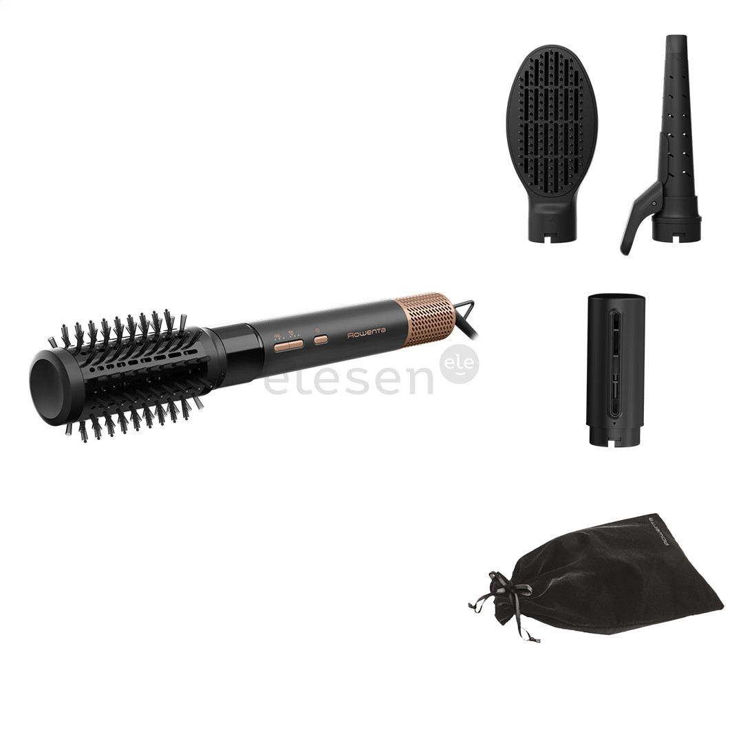 Rowenta Air Shape, 1300 W, juodos - Plaukų formavimo šukos