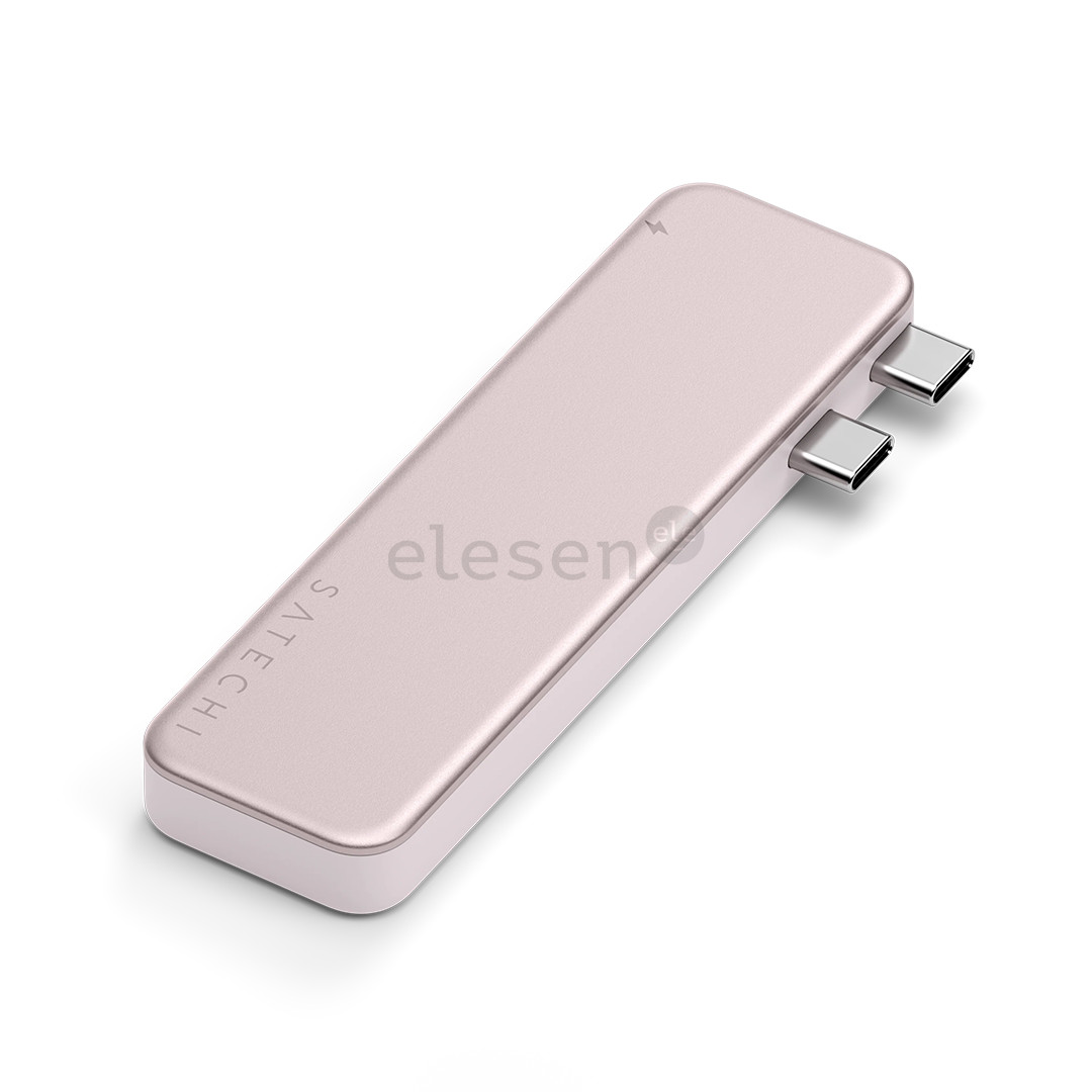 Satechi USB-C Snap Hub, MacBook Neo, rožinis - Adapteris
