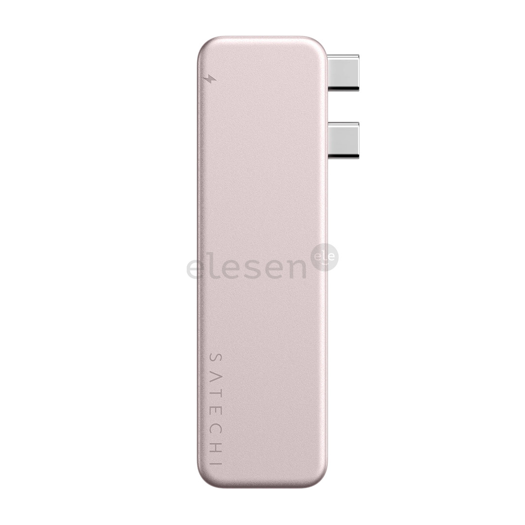 Satechi USB-C Snap Hub, MacBook Neo, rožinis - Adapteris