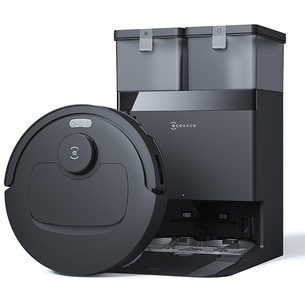 Ecovacs Deebot T30e, wet & dry, juodas - Dulkių siurblys robotas DEEBOTT30E/611027
