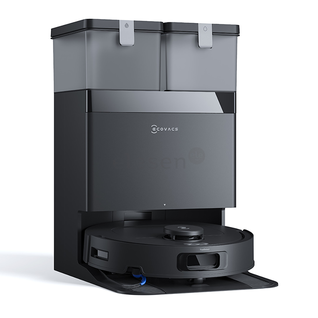 Ecovacs Deebot T30e, wet & dry, juodas - Dulkių siurblys robotas
