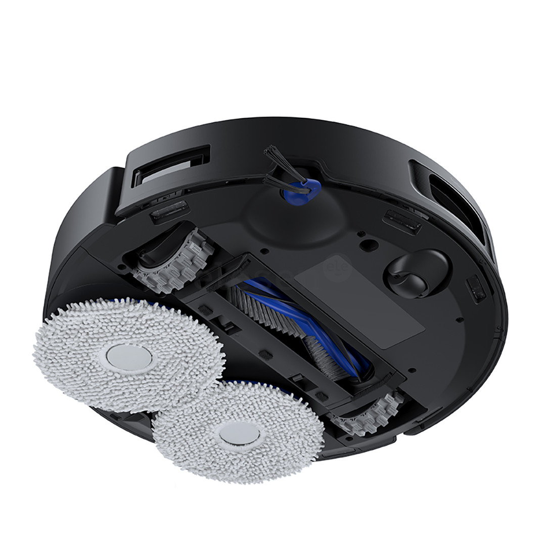 Ecovacs Deebot T30e, wet & dry, juodas - Dulkių siurblys robotas