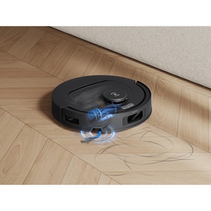 Ecovacs Deebot T30e, wet & dry, juodas - Dulkių siurblys robotas