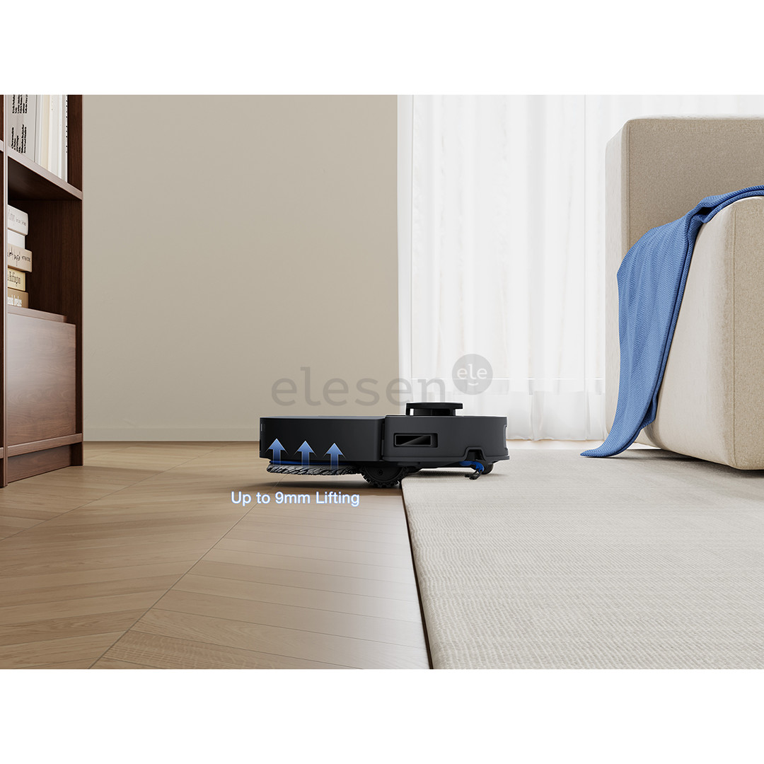 Ecovacs Deebot T30e, wet & dry, juodas - Dulkių siurblys robotas