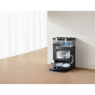 Ecovacs Deebot T30e, wet & dry, juodas - Dulkių siurblys robotas
