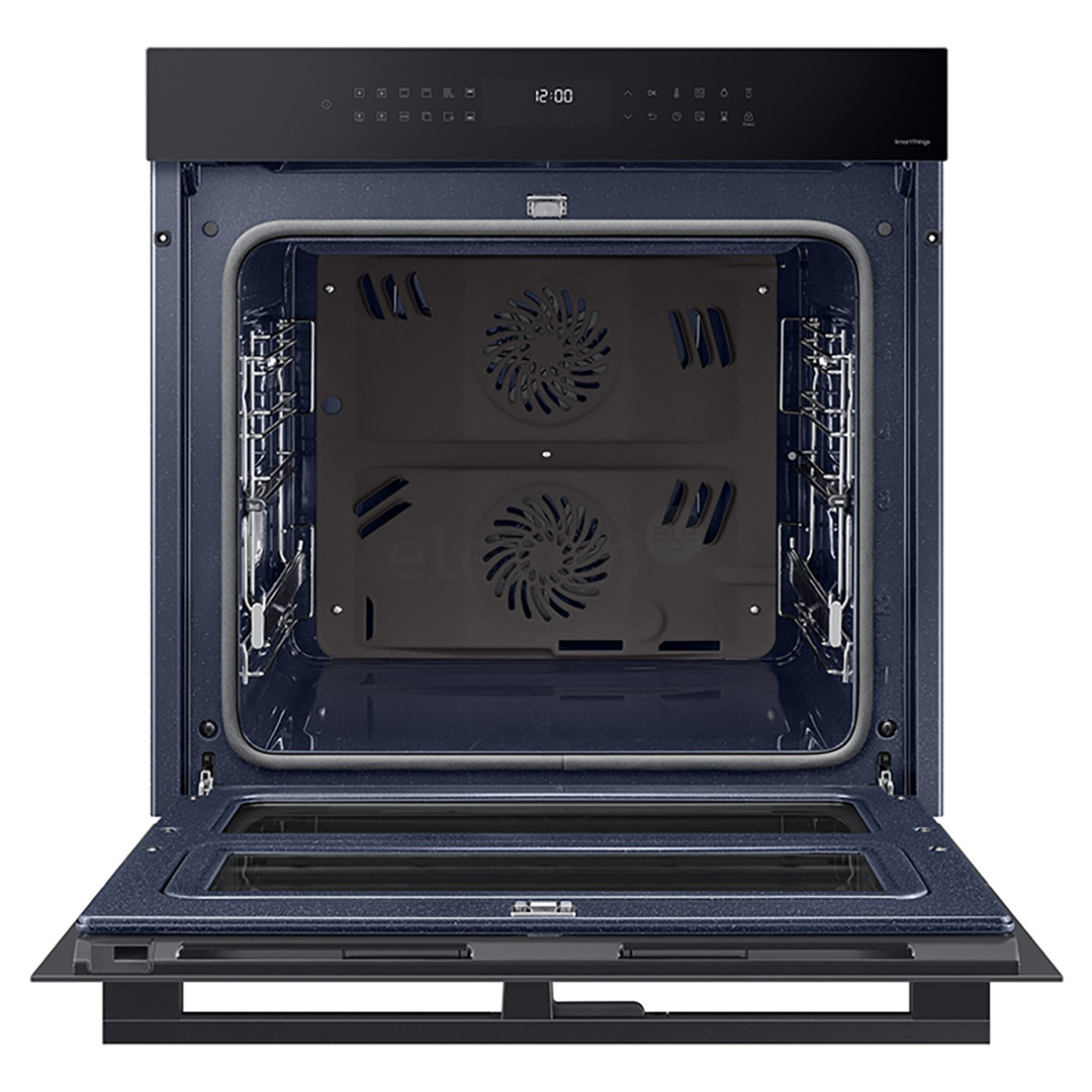Samsung Dual Cook Flex, katalizė, 76 L, juoda - Įmontuojama orkaitė