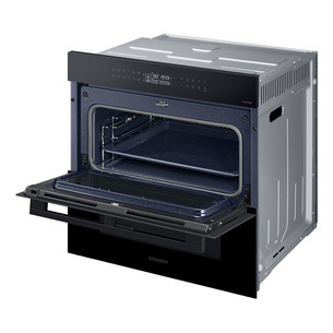 Samsung Dual Cook Flex, katalizė, 76 L, juoda - Įmontuojama orkaitė