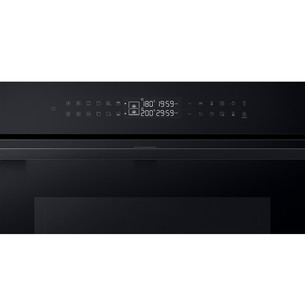 Samsung Dual Cook Flex, katalizė, 76 L, juoda - Įmontuojama orkaitė