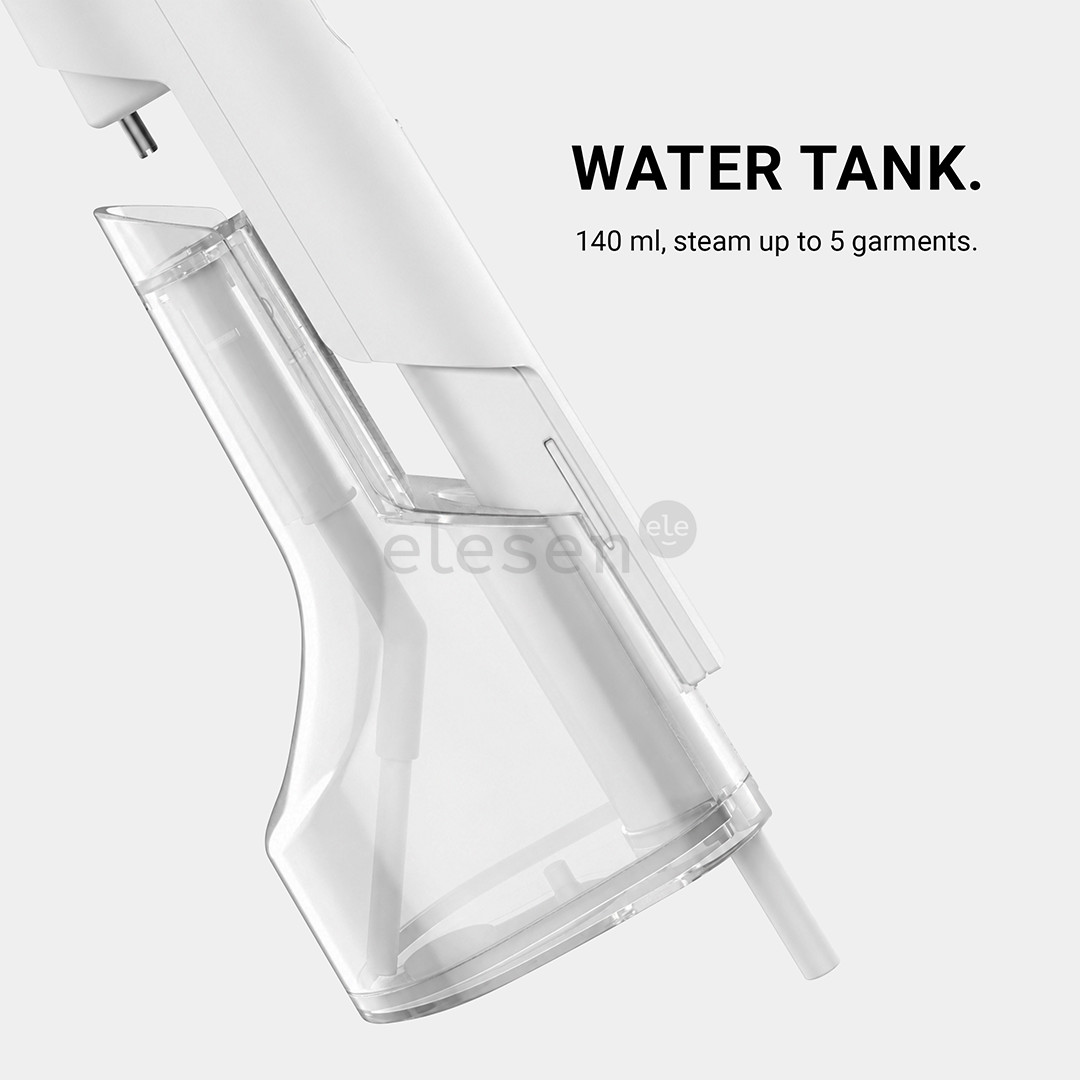 SteamOne Simon XL 2, 2000 W, baltas - Garinis lygintuvas + pūkų rinkiklis