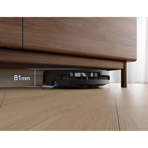 Ecovacs Deebot T50 OMNI Gen3, Wet & Dry, juodas - Dulkių siurblys robotas
