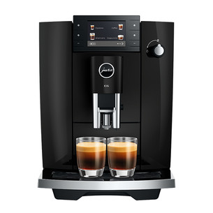 JURA E6 Piano Black (ED), juodas - Kavos aparatas