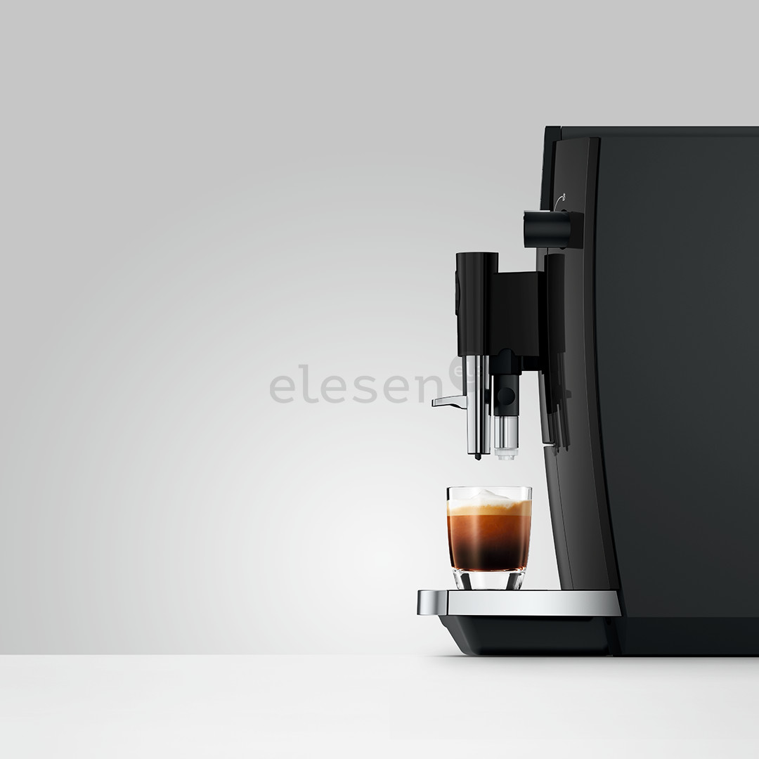 JURA E6 Piano Black (ED), juodas - Kavos aparatas