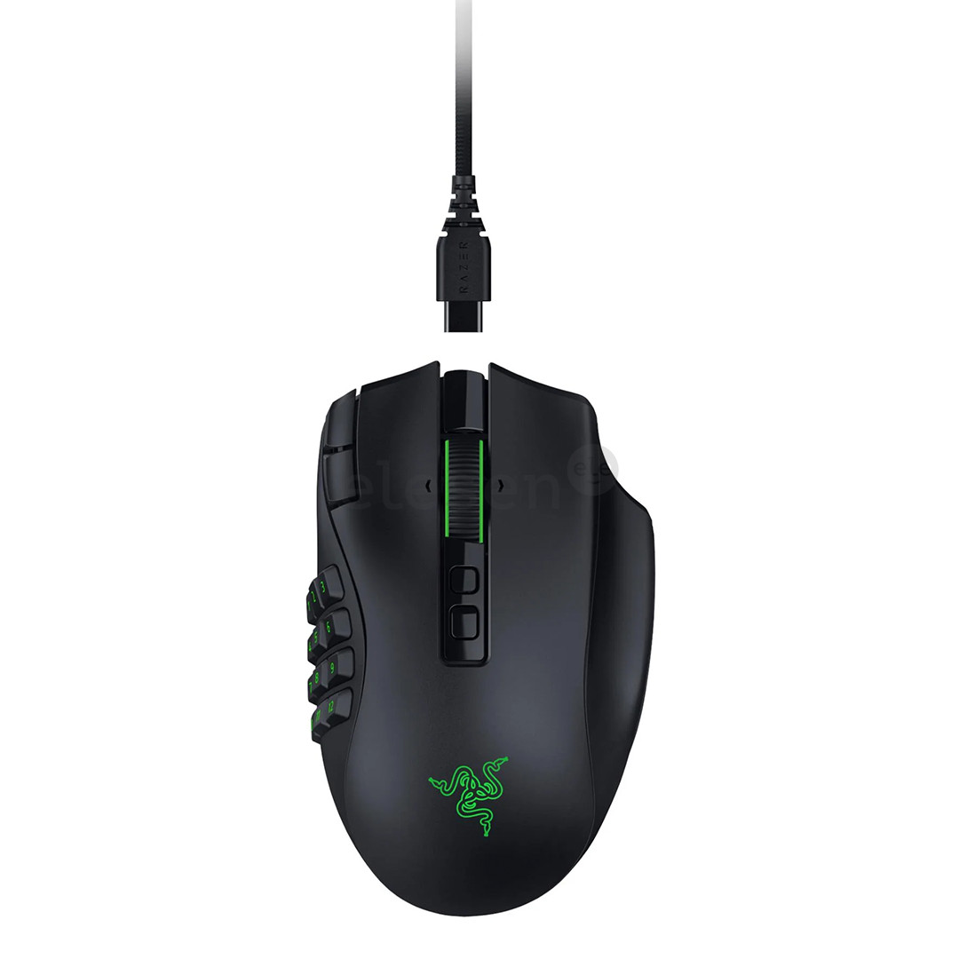 Razer Naga V3 Pro, juoda - Belaidė pelė