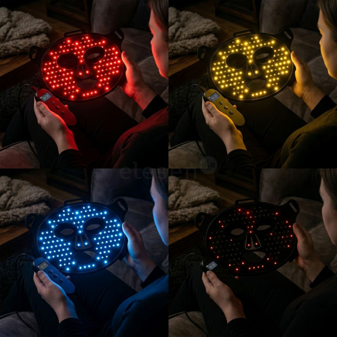 Medivon Lumi - LED šviesos terapijos veido kaukė