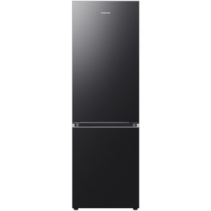 Samsung, No Frost, 344 L, aukštis 186 cm, juodas - Šaldytuvas RB34C603CB1/EF