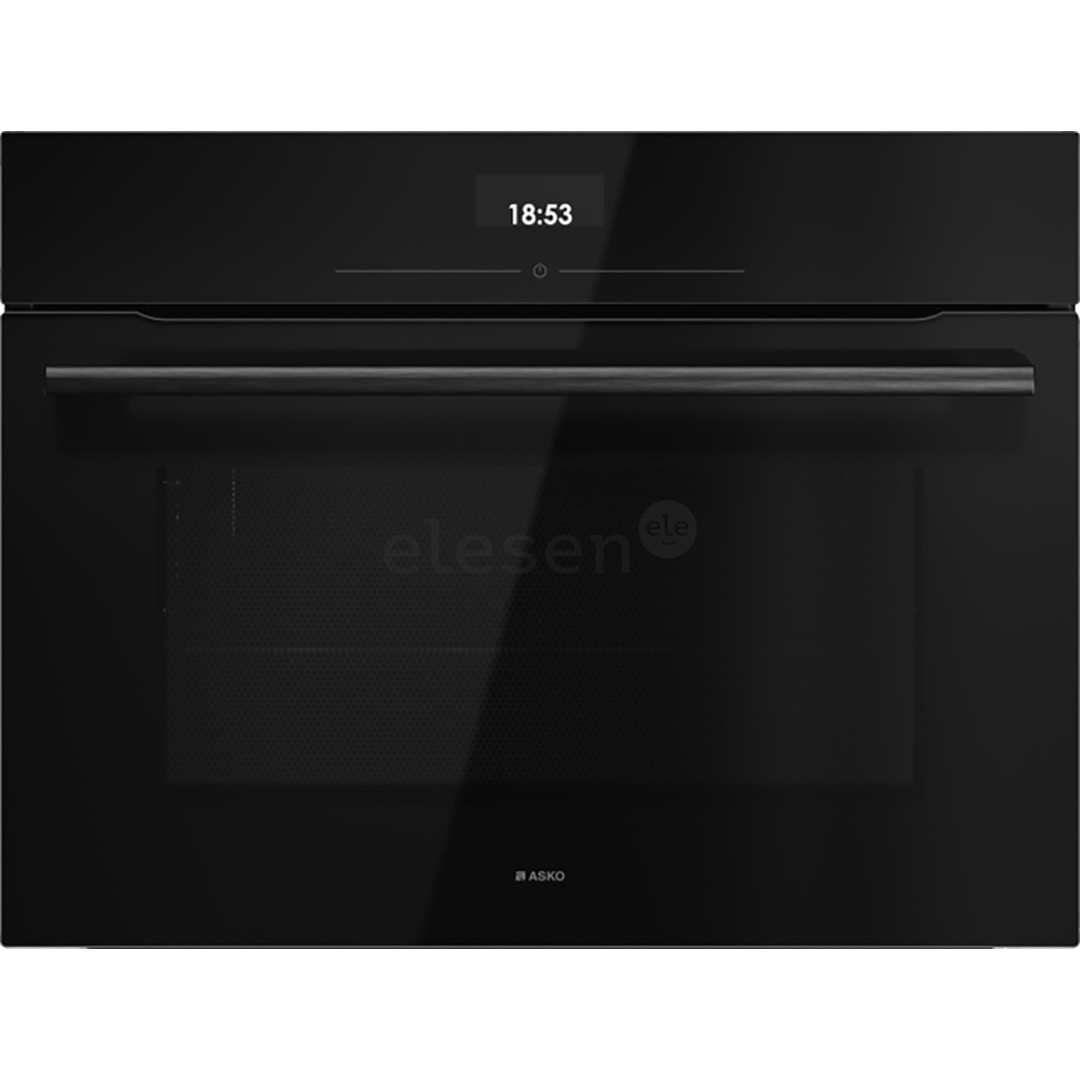 Asko OM24BGH, 50 L, black - Built-in microwave oven