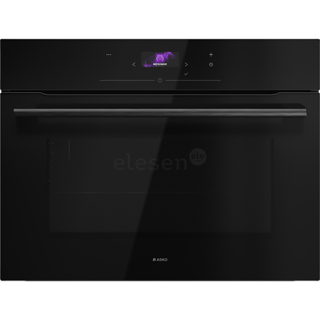 Asko OM24BGH, 50 L, black - Built-in microwave oven