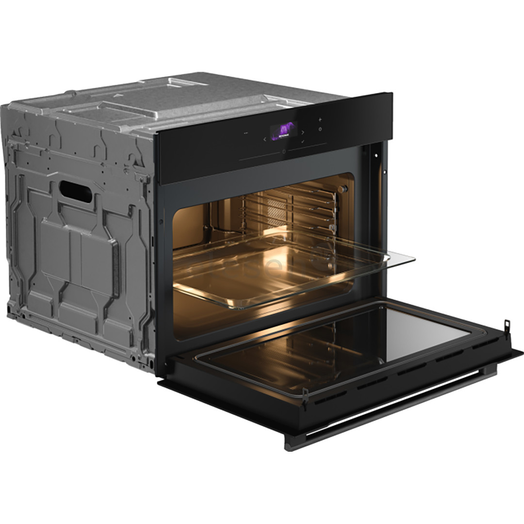 Asko OM24BGH, 50 L, black - Built-in microwave oven