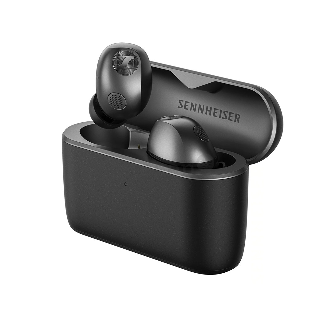 Sennheiser MOMENTUM True Wireless 5, juodos - Belaidės ausinės