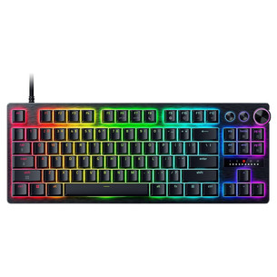 Razer Huntsman V3 Pro, Low Profile, TKL, 8 kHz, US, juoda - Klaviatūra RZ03-05850100-R3M1